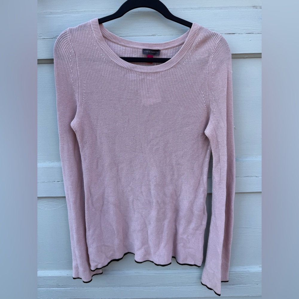 Vince Camuto Blush Knit Sweater